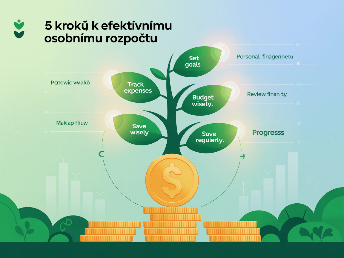 5 kroků k efektivnímu osobnímu rozpočtu